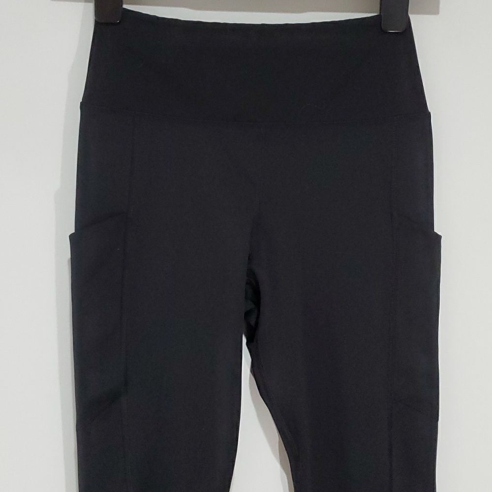𝅺american Eagle small black the everything pockets curvy leggings